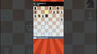 John W Schulten vs Paul Morphy [upl. by Graner]