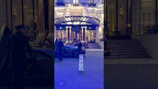 Billionaire Driving Lamborghini Revuelto hoteldeparis supercars uxurycars shorts [upl. by Klarrisa]