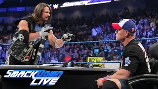 Royal Rumble WWE Championship Match Contract Signing SmackDown LIVE Jan 3 2017 [upl. by Thaddeus86]