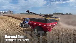 2024 Farm Progress Show MustSee Harvest amp Tillage Demos  Day 1 Highlights in Boone IA [upl. by Eimmelc448]