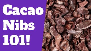 What Are Cacao Nibs Get Your Cacao Nibs 101 in Sixty Seconds Shorts [upl. by Yelram]