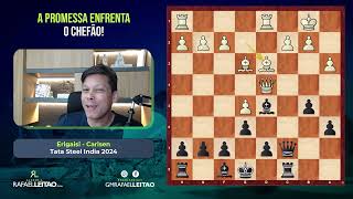 Erigaisi Enfrenta Carlsen A Promessa Contra a Lenda [upl. by Aneleh]