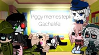 °Piggy memes tepki gacha life° ftPennySheepyRobbyMousyPoleyTorcher ve Soldier [upl. by Madra]