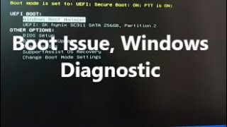 how to fix Windows Boot Manager Boot Issue Windows Diagnostic Fixed [upl. by Jeannie]