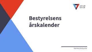 Årskalender  Få overblik over året [upl. by Engedi]