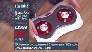 HoMedics Shiatsu Foot Massager TV [upl. by Maril]