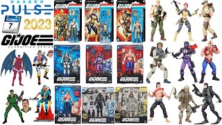 Every GI Joe Classified reveal and released from Hasbro Pulse LiveStream 1272023 [upl. by Nawiat]