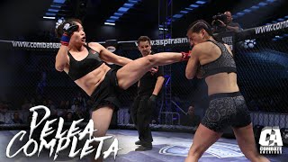 Pelea Gratis Melissa Martinez vs Yajaira Romo  Combate Americas [upl. by Silevi277]