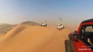 Nissan R50 Pathfinder DROPS Jeep Wrangler Toyota Fj Cruisers LC100 and Lexus GX470 in Sweihan [upl. by Oran734]