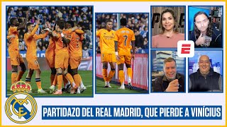 REAL MADRID goleó al LEGANÉS con un gran KYLIAN MBAPPÉ pero PIERDE A VINÍCIUS JR  Exclusivos [upl. by Lleznod63]