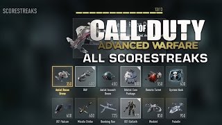 Scorestreaks  CoD Advanced Warfare Gameplay [upl. by Aynatal]