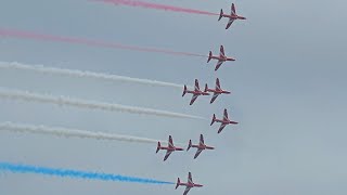 Red Arrows Eastbourne 2024 [upl. by Pega447]