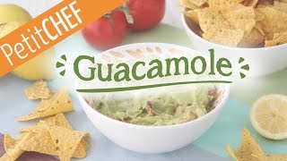 Receta Guacamole Petitchefes Stop motion paso a paso [upl. by Ronym]