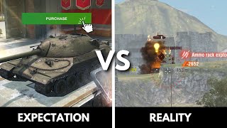 EXPECTATIONS vs REALITY  Wot Blitz Edition [upl. by Esened]