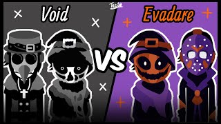 Void vs Evadare Incredibox Mods Comparison [upl. by Hazem]