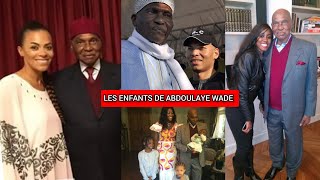 TOUS LES ENFANTS DE ABDOULAYE WADE ANCIEN PRÉSIDENT SÉNÉGALAIS KARIM VIVIANE SINDIÉLY ETC [upl. by Ailero]