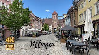 Villingen Germany  A Picturesque Stroll through its Charming Streets  4K HDR [upl. by Kilbride472]