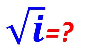 Find Root i with De Moivres theorem [upl. by Dinin]