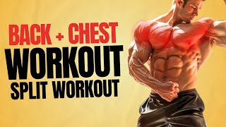 Chest and Back Day with Dumbbells  Split Workout Routine  Interactive Workouts [upl. by Burny]