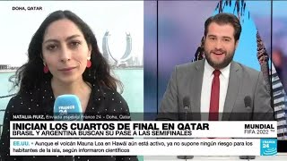 Informe desde Doha llaves inesperadas e históricas en los cuartos de final de Qatar 2022 [upl. by Billmyre]