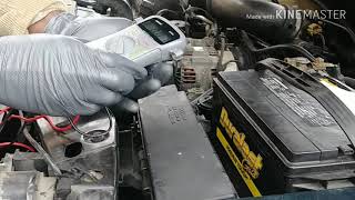 CRANK NO START PARASITIC DRAW TEST HOW TO CHECK THE BATTERY ALTERANATOR [upl. by Allebram]