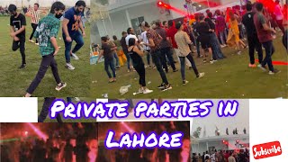 Private parties in Lahore  Dance Parties  Haxnain Hafeez [upl. by Davina]