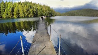 Hiking Sasamat Lake Belcarra Regional Park Port Moody BC [upl. by Byers442]