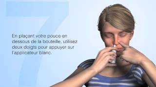 Comment utiliser un vaporisateur nasal correctement [upl. by Alon901]