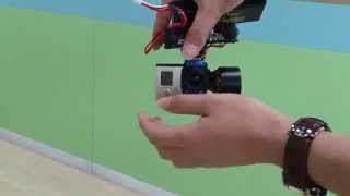 wwwtomtopcom CNC Brushless Gimbal FPV PTZ for Gopro 2 3 3 DJI Phantom ST303 [upl. by Natsrik]