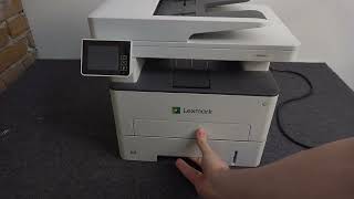 How to remove Jammed Paper from Lexmark 2200 Series  How to Clear Paper Jams on Lexmark 2200 Series [upl. by Babb]