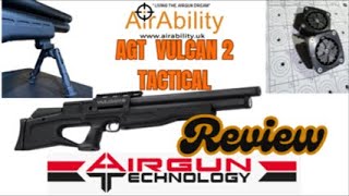 100 AGT VULCAN 2 TACTICAL  REVIEW A very high quality capable stylish and accurate air rifle [upl. by Ahsiekan]