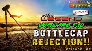 Nokta Legend Software Version 110 Beta  Bottlecap Rejection  Hunt and Test  Episode 182 [upl. by Lilah]