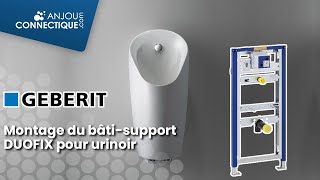 Montage du bâtisupport Duofix GEBERIT pour urinoir [upl. by Ji]