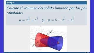 Integrales triples Coordenadas cilíndricas Ejercicios resueltos [upl. by Bayard]