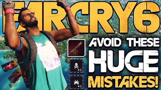 Far Cry 6  8 Huge Mistakes Youre Doing Right Now Far Cry 6 Tips and Tricks [upl. by Hniv]