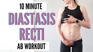 10 Minute Csection Ab Workout for Diastasis Recti  heal amp strengthen your abs postpartum [upl. by Margaux]