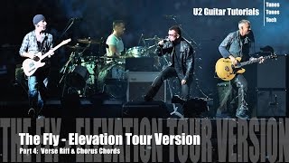 Part 4 The Fly Boston Live  Verse Riff amp Chorus Chords [upl. by Ettenan540]