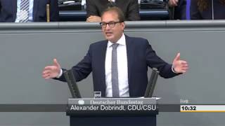 Alexander Dobrindt CDUCSU im Bundestag quotWir sind deutsche Patriotenquot  28618 [upl. by Medrek479]