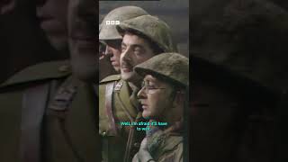 Happy 40th Anniversary to Blackadder Remember this incredible final scene blackadder shorts [upl. by Schilling]