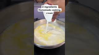 Milk butter cornflour slurry homemadecookingcream [upl. by Neiluj867]