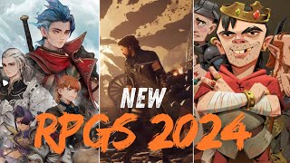 Top 10 New TurnBased RPG Announcements Of 2024 [upl. by Berrie]