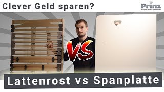 LATTENROST vs SPANPLATTE SelbstbauLattenrost [upl. by Zolner]