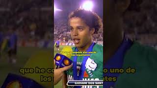 🏆👏🏼 Las palabras de Gio Dos Santos tras el GOL DE SU CARRERA shorts retro [upl. by Notreve]