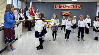 2024 11 02 Ślubowanie Feliks Konarski Language School Szkoła im Feliksa Konarskiego w Des Plaines [upl. by Enomys]