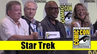 Star Trek  2016 Comic Con Full Panel William Shatner Scott Bakula Michael Dorn [upl. by Nalid220]