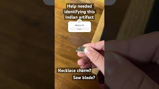 OLD VIDEO Help needed id’ing this native American artifact indianartifacts creekwalking HELP [upl. by Callean]