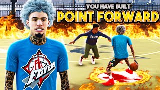 My NEW REBIRTH POINT FORWARD BUILD with CONTACT DUNKS  93 MID RANGE is AMAZING on NBA 2K25 [upl. by Felecia]