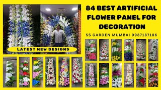 84 best artificial flower border panel for decoration SS GARDEN MUMBAI 9987187186 ONLY WHATSAPP [upl. by Vidovik]