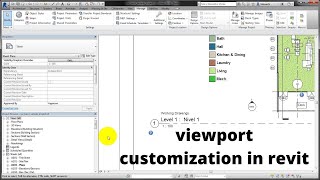 viewport customization in revit 2021  revit architecture  viewport settings in revit2020 Mukhtar [upl. by Russell]