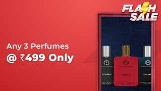 The Man Company Perfume Offer  3 perfume offer only ₹499  DealsClub [upl. by Aronel915]